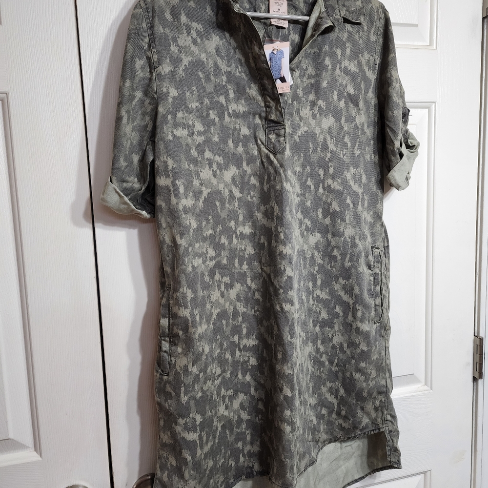 Ladies Philosophy "Camo" print Tunic Dress